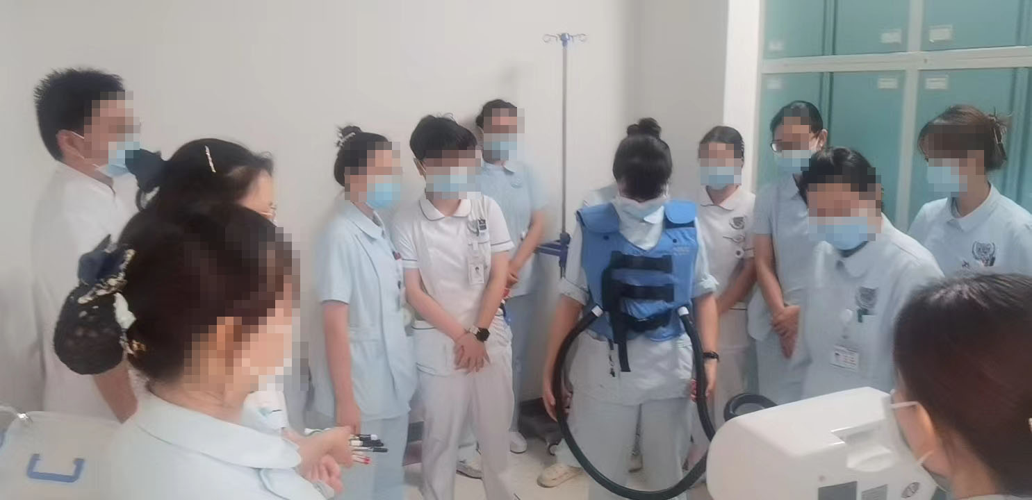 河南洛宁县人民医院排痰机装机